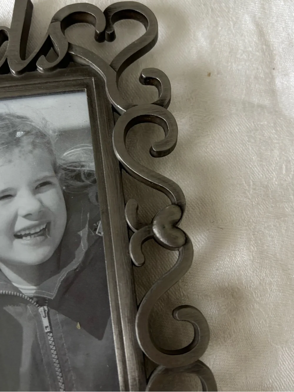 Grandkids Decorative Photo Frame - Gray
